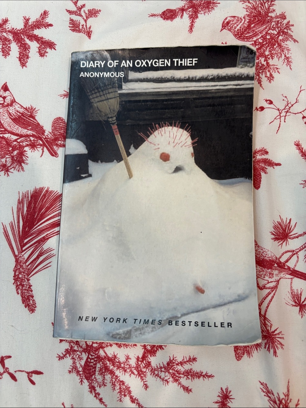 - Diary of an Oxygen Thief paper cover